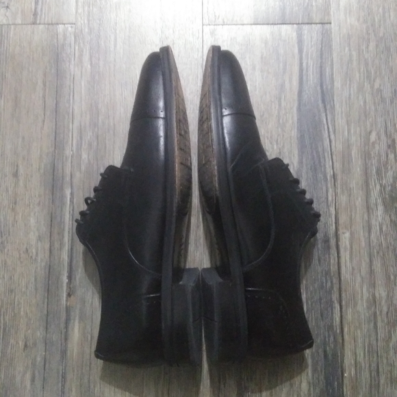 Cole Haan Giraldo Cap Toe Oxford Shoe 11.5 Mens Black Dress Shoes - Picture 6 of 9